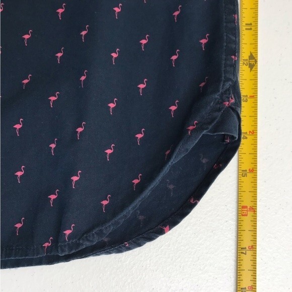 Zipcode Travellers Collection Slim Fit Flamingo All Over Print Shirt Mens Large - Picture 14 of 16